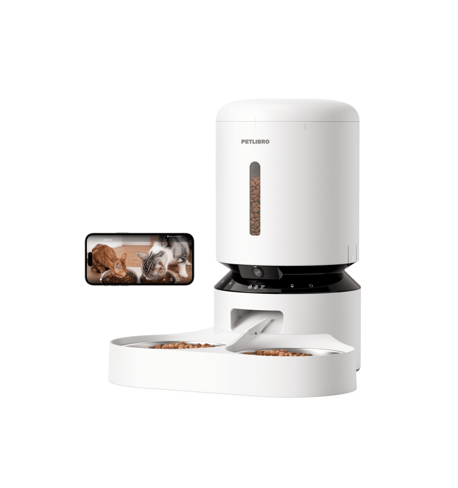 PETLIBRO Granary カメラ付き自動給餌器 Granary 自動給餌器 カメラ付き 1080P 暗視機能 30%OFF